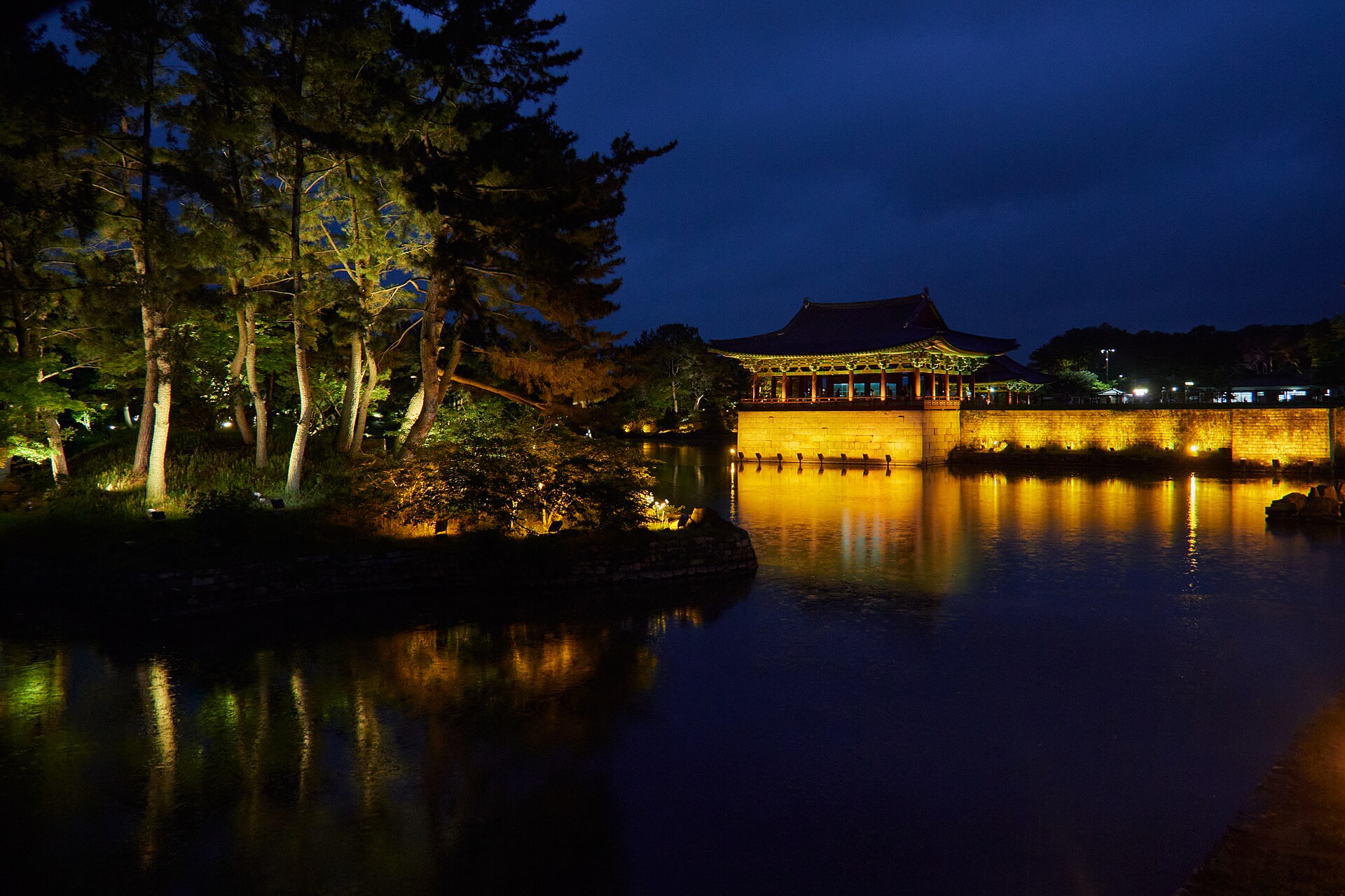 Donggung Palace and Wolji Pond in Gyeongju, independent destination photograph